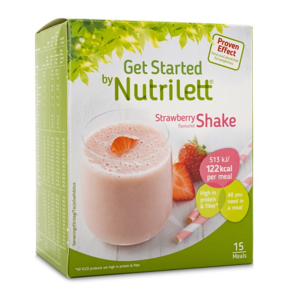 Nutrilett Quick Weightloss Shake Strawberry 15-pack