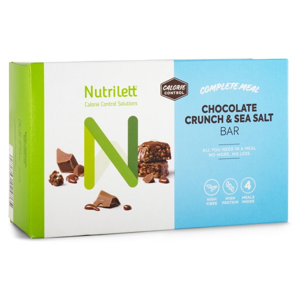 Nutrilett Smart Meal Bar 4-pack Chocolate crunch &amp;amp; Seasalt 4-pack