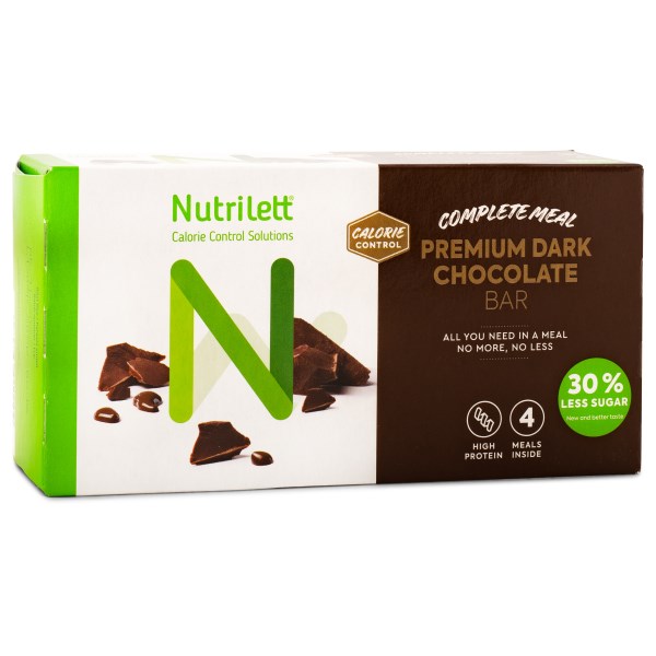 Nutrilett Smart Meal Bar 4-pack Premium Dark Chocolate 4-pack