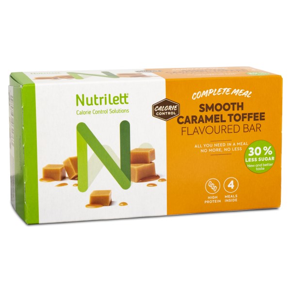 Nutrilett Smart Meal Bar 4-pack Smooth Caramel 4-pack