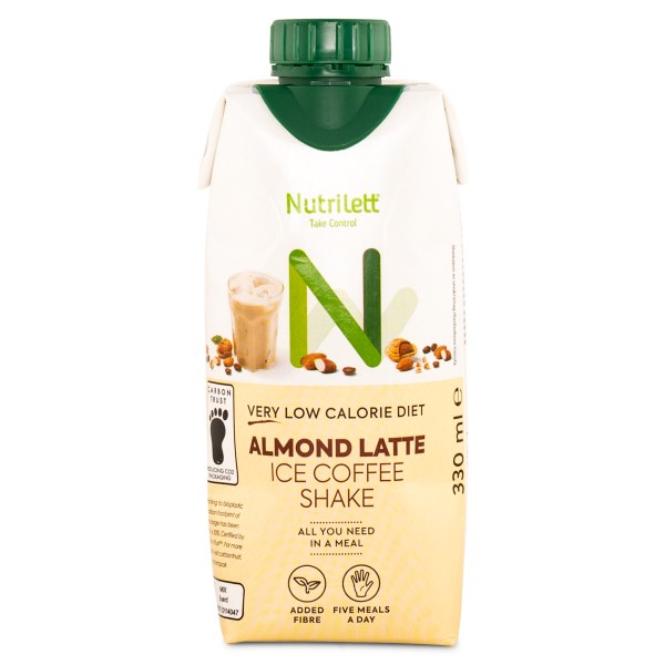 Nutrilett VLCD Shake, Ice Coffee Almond Latte