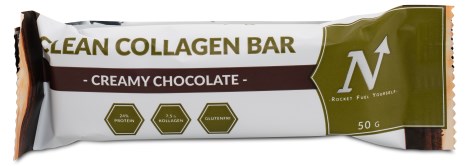 Miniatyrbild Nyttoteket Clean Collagen Bar, Creamy Chocolate, 1 st