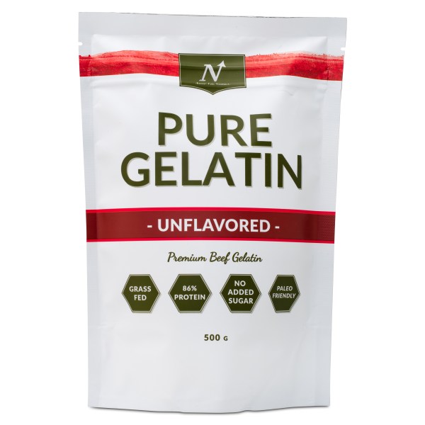 Nyttoteket Pure Gelatin, 500 g | Livsmedel - Till Skafferiet - Mjöl & Bakpulver | Gymkraft
