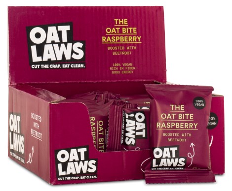 Miniatyrbild OATLAWS The Oat Bite, Raspberry, 18-pack
