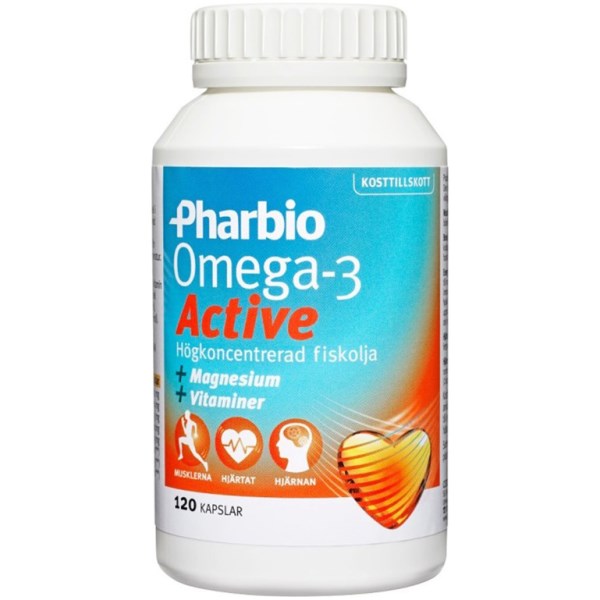 Pharbio Omega-3 Active 120 kaps