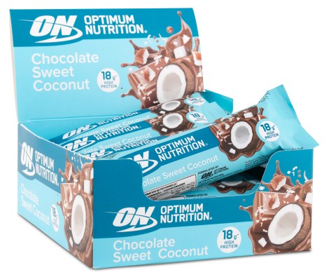 Miniatyrbild Optimum Chocolate Sweet Coconut Bar, 12 st, Coconut