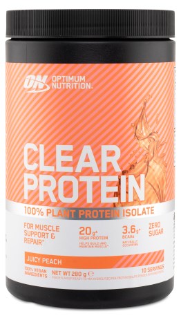 Miniatyrbild Optimum Clear Vegan Protein, 280 g, Juicy Peach