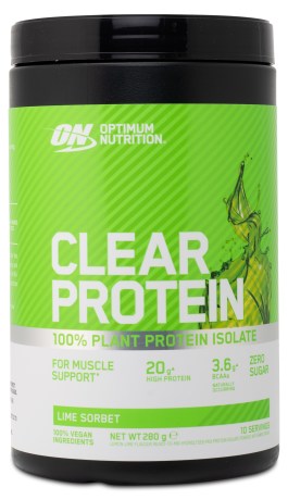 Miniatyrbild Optimum Clear Vegan Protein, 280 g, Lime Sorbet