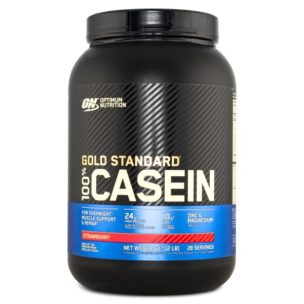 Optimum Nutrition 100% Casein, Strawberry, 924 g