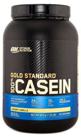 Miniatyrbild Optimum Nutrition 100% Casein, Creamy Vanilla, 924 g