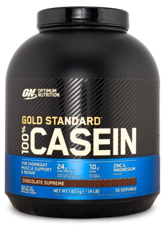 Miniatyrbild Optimum Nutrition 100% Casein, Chocolate, 1818 g