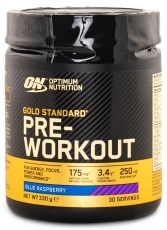 Miniatyrbild Optimum Nutrition Gold Standard Pre-Workout, Blue raspberry, 330 g