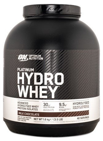 Miniatyrbild Optimum Nutrition Platinum Hydro Whey, Milk Chocolate, 1,6 kg