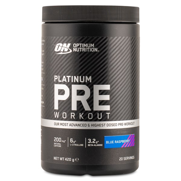 Optimum Nutrition Platinum Pre Workout, 420 g, Blue Raspberry