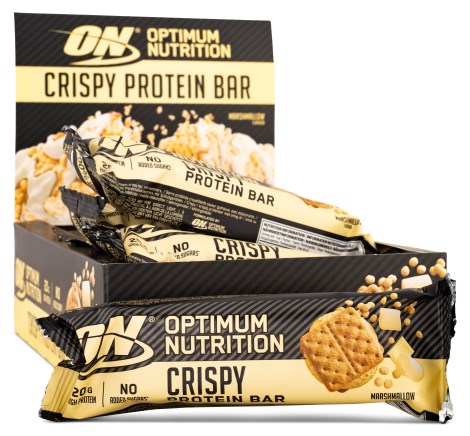 Miniatyrbild Optimum Nutrition Protein Crisp Bar, Marshmallow, 10-pack