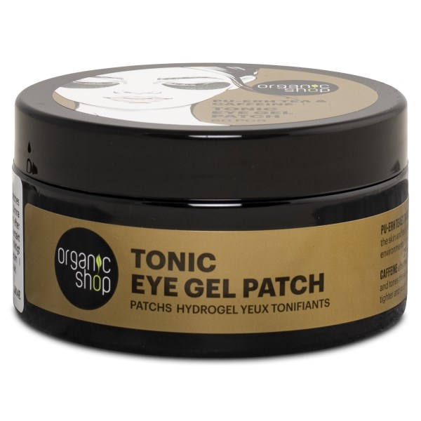 Organic Shop Ögonpads 1 st Pu-erh Te & Koffein