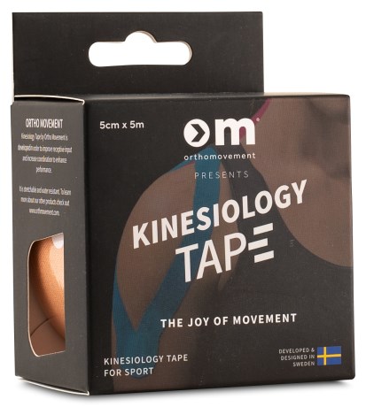 Miniatyrbild Ortho Movement Kinesiology Tape 5cm, One size, Beige