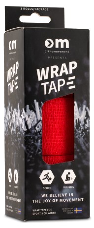 Miniatyrbild Ortho Movement Wrap Tape, One size, Red