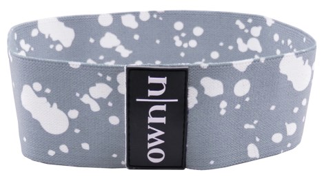 Miniatyrbild OWNU Short Fabric Resistance Band, Grey/White - Light