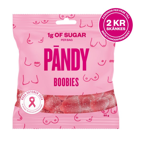 Pändy Candy, Boobies, 50 g | Livsmedel - Godis & Snacks - Godis | Gymkraft