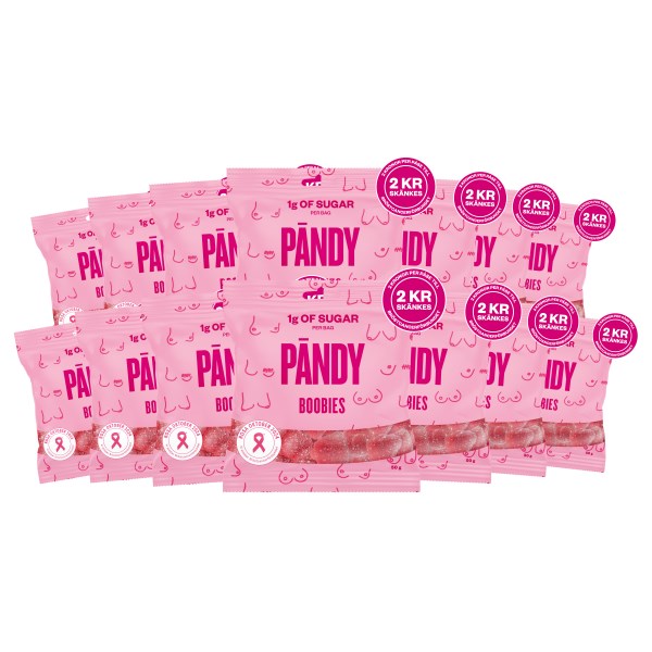 Pändy Candy, Boobies, 14-pack | Livsmedel - Godis & Snacks - Godis | Gymkraft