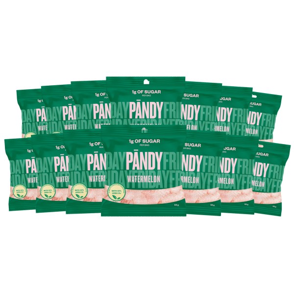 Pändy Candy, Watermelon, 14-pack | Livsmedel - Godis & Snacks - Godis | Gymkraft