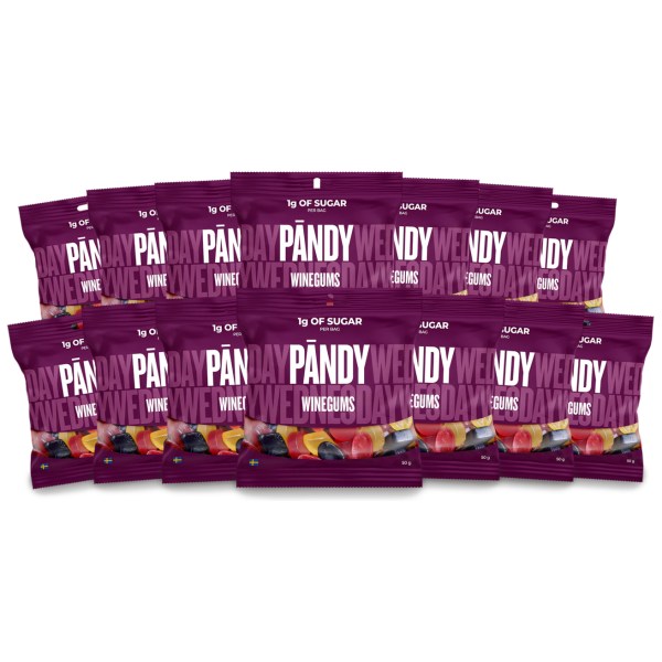 Pändy Candy, Winegums, 14-pack | Livsmedel - Godis & Snacks - Godis | Gymkraft