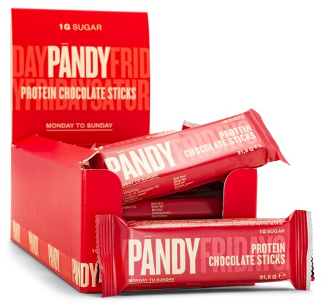 Miniatyrbild P�ndy Chocolate Sticks, 25-pack