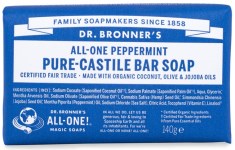 Dr Bronner Pure Castile Bar Soap Peppermint