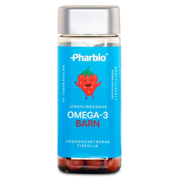 Pharbio Omega-3 Barn 70 kaps