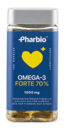 Miniatyrbild Pharbio Omega-3 Forte, 120 kaps
