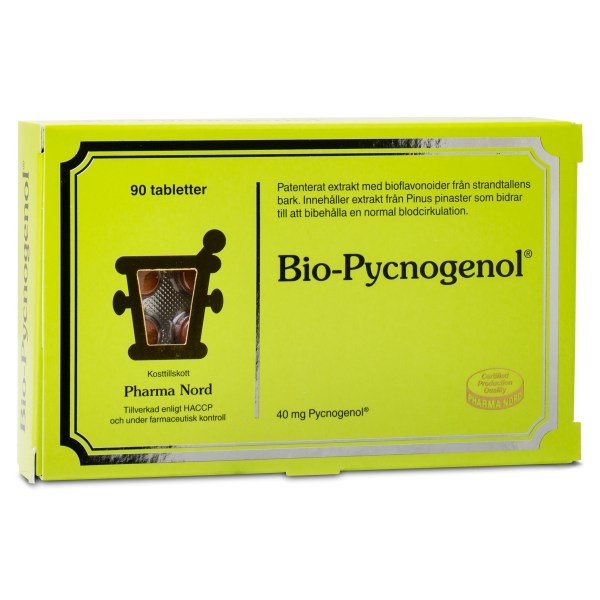 Pharma Nord Bio-Pycnogenol, 90 tabl | Hälsa - Förkylning | Gymkraft