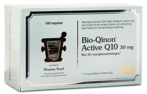 Miniatyrbild Pharma Nord Bio-Qinon Active Q10 30 mg, 180 kaps
