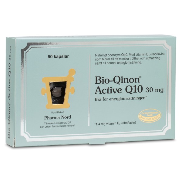 Pharma Nord Bio-Qinon Q10 , 60 kaps | Hälsa - Hjärta | Gymkraft