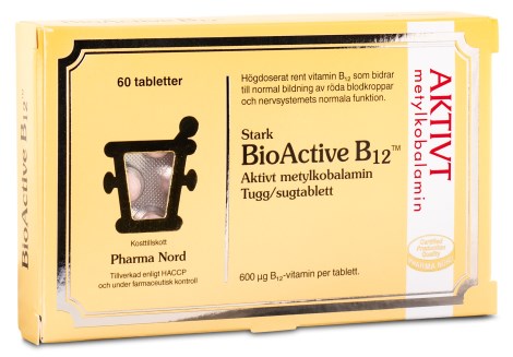 Miniatyrbild Pharma Nord BioActive B12, 60 tabl