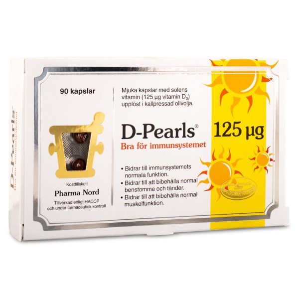 Pharma Nord D-Pearls 125 Ug 90 kaps