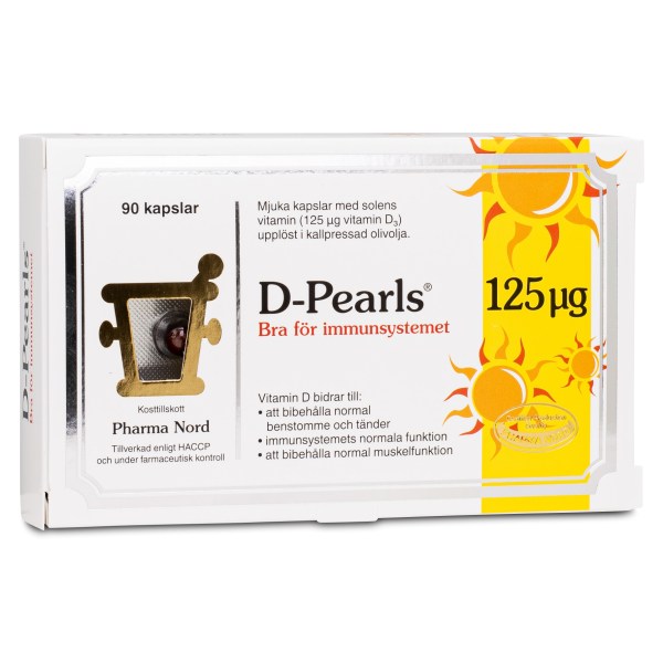 Pharma Nord D-Pearls 125 Ug, 90 kaps