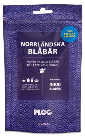 Miniatyrbild PLOG Norrl�ndska Bl�b�r, 100 g