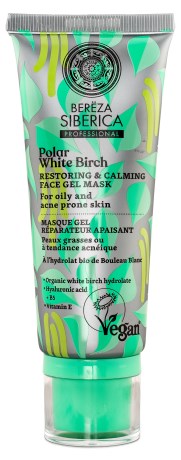 Miniatyrbild Polar White Birch Restoring & Calming Face Gel Mask, 100 ml