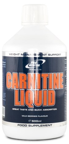 Miniatyrbild Pro Nutrition Carnitine Liquid, Bl�b�r, 500ml