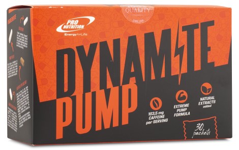 Miniatyrbild Pro Nutrition Dynamite Pump, 30-pack