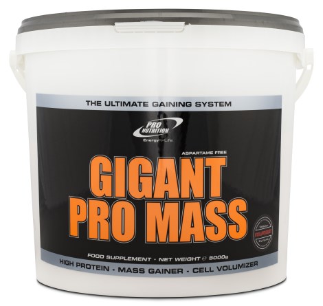 Miniatyrbild Pro Nutrition Gigant Pro Mass, Jordgubb, 5 kg