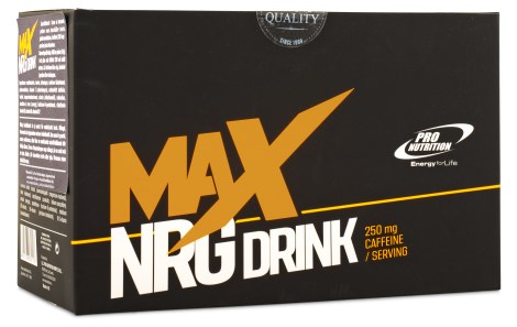 Miniatyrbild Pro Nutrition Max NRG, NRG-flavour, 25 pack