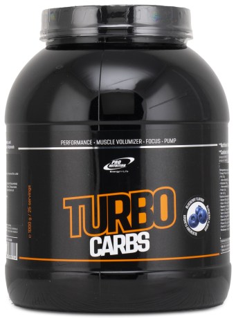 Miniatyrbild Pro Nutrition Turbo Carbs, Blueberry, 1 kg