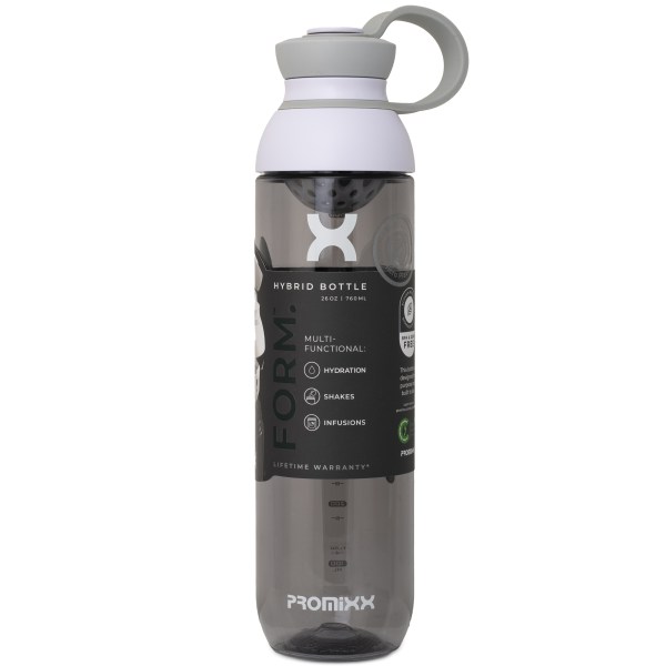 Promixx Form Hybrid Bottle, 760 ml, White/Grey | Träning & Tillbehör - Shakers, Vattenflaskor & Dosett | Gymkraft