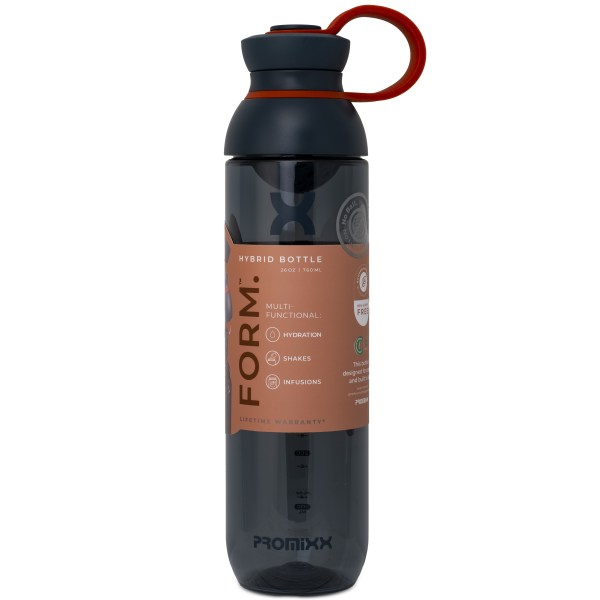 Promixx Form Hybrid Bottle, 760 ml, Blue/Orange | Träning & Tillbehör - Shakers, Vattenflaskor & Dosett | Gymkraft