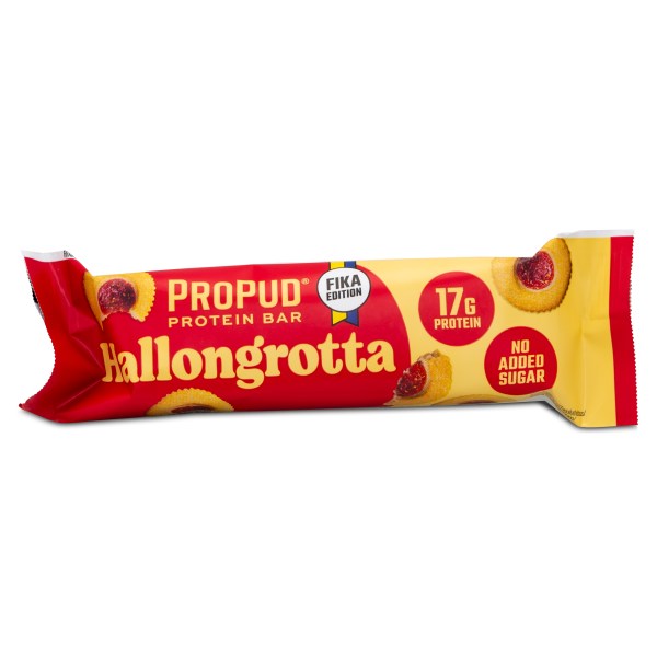 ProPud Protein Bar, Hallongrotta, 1 st | Träningstillskott - Efter Träning - Proteinbars | Gymkraft
