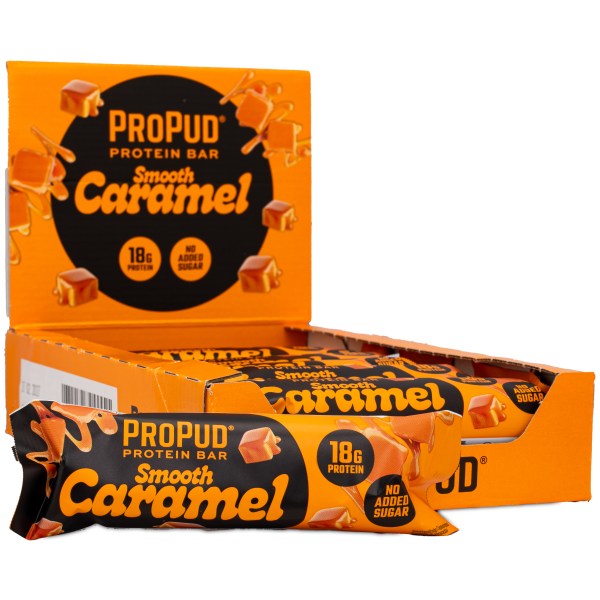 ProPud Protein Bar, Smooth Caramel, 12-pack