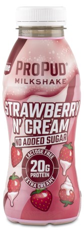 Miniatyrbild ProPud Protein Milkshake, Strawberry n Cream, 330 ml
