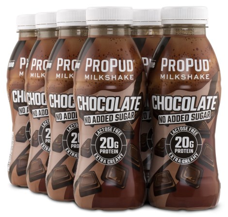 Miniatyrbild ProPud Protein Milkshake, Chocolate, 8-pack